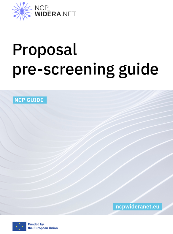 ncp_wideranet's tweet photo. @ncp_wideranet Proposal pre-screening guide is here!  
It decodes the flagship funding calls🔎:
🧩Teaming 🧩Twinning🧩Excellence Hubs
🧩HopOn🧩EEI🧩ERA Talents
👉https://t.co/yRnUzjjNP4
#era #widera #horizoneurope https://t.co/EZBXR7wtBX