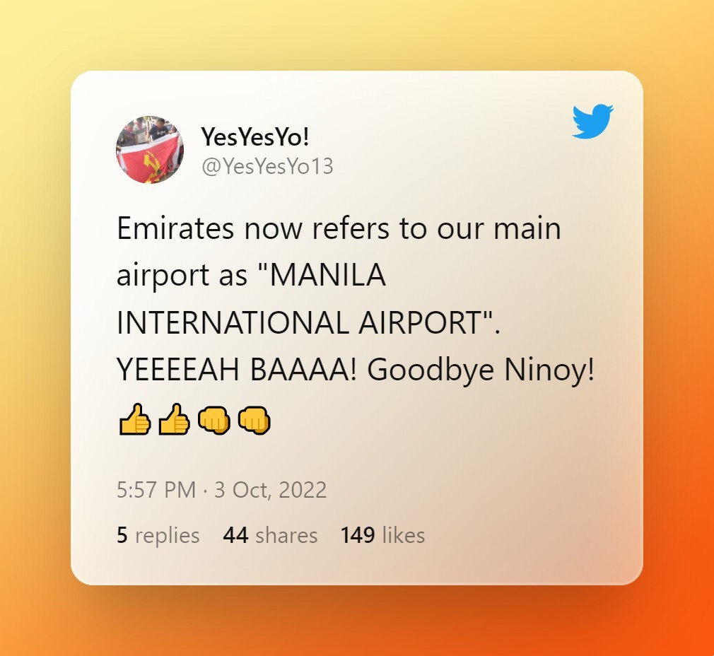 31milmovement's tweet photo. DASURV! #NeverAgainToDilawan
A "boycott Emirates" is LOOMING? π
Join The 31 Million Movement and 31 Million Voices
Go to FB post link
https://t.co/S75edfCNZN https://t.co/7oRLmeSMhX