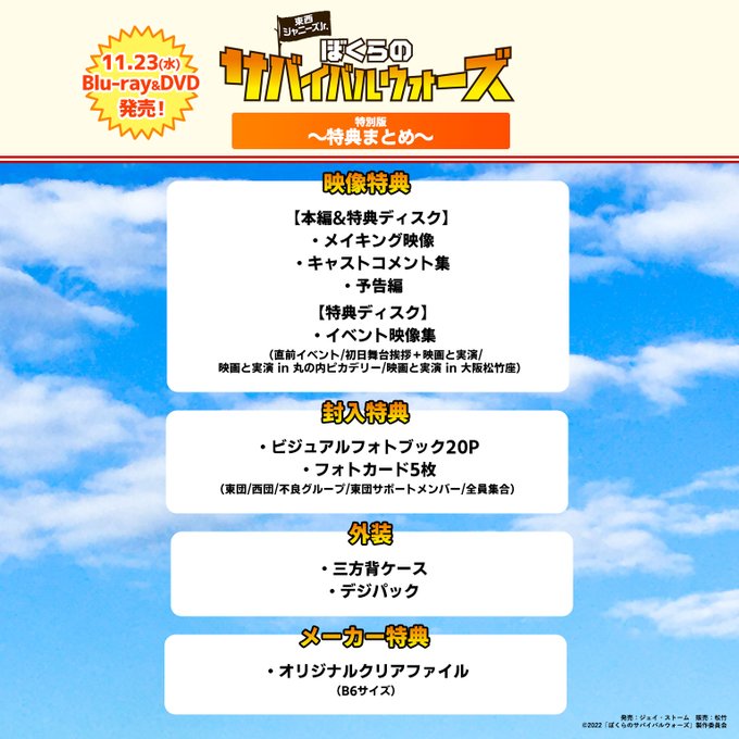 映画 東西ジャニーズjr ぼくらのサバイバルウォーズ 公式サイト