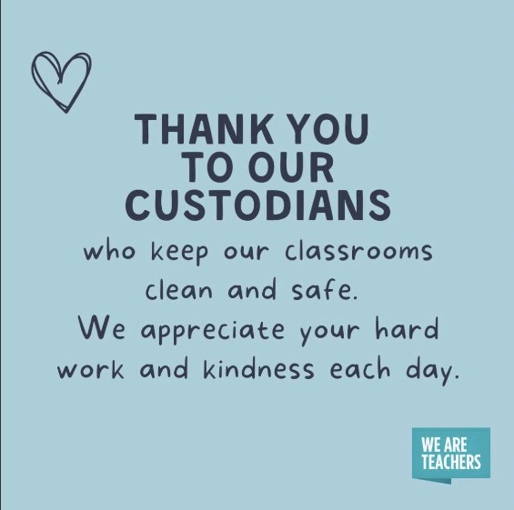 Thank you to Mrs. Paige, Mr. Michael, and Mrs. Marlena for all that you do for Chuckey School!