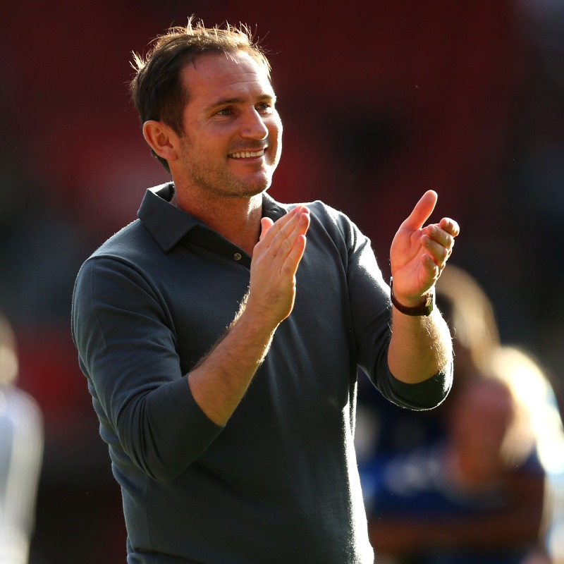 Everton's tweet photo. "Now it's a case of, 'Can we go to the next levels?' There are levels to come out of these players and when I say that I don't just mean the starting 11 because there is good competition in the squad now."

Frank Lampard 👊