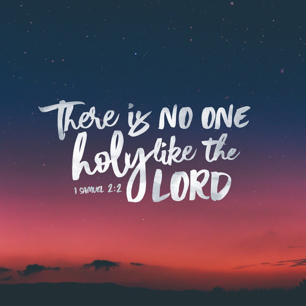 There is none holy as the LORD: For there is none beside thee: Neither is there any rock like our God.
1 Samuel 2:2 KJV

bible.com/verse-of-the-d…