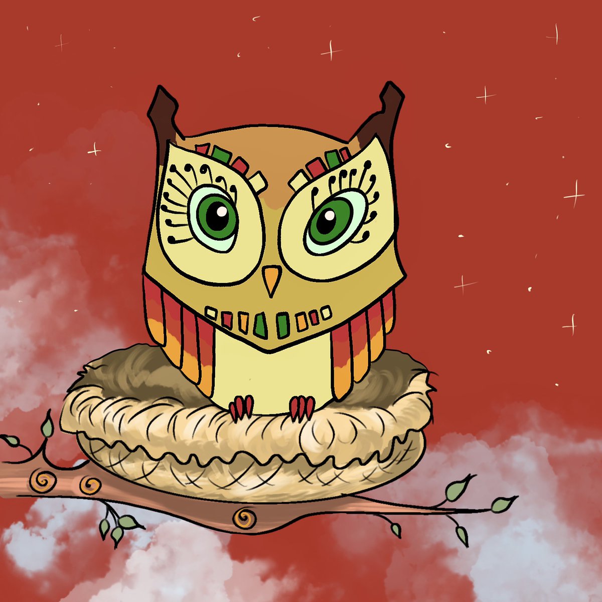 elena__stern's tweet photo. SOOLD ❤️❤️🥳🎉🎉🎉
@Gordioks_art thank you sooo much 😍😍😍
This owl really for you ❤️❤️❤️ https://t.co/pgLGfz1ILv