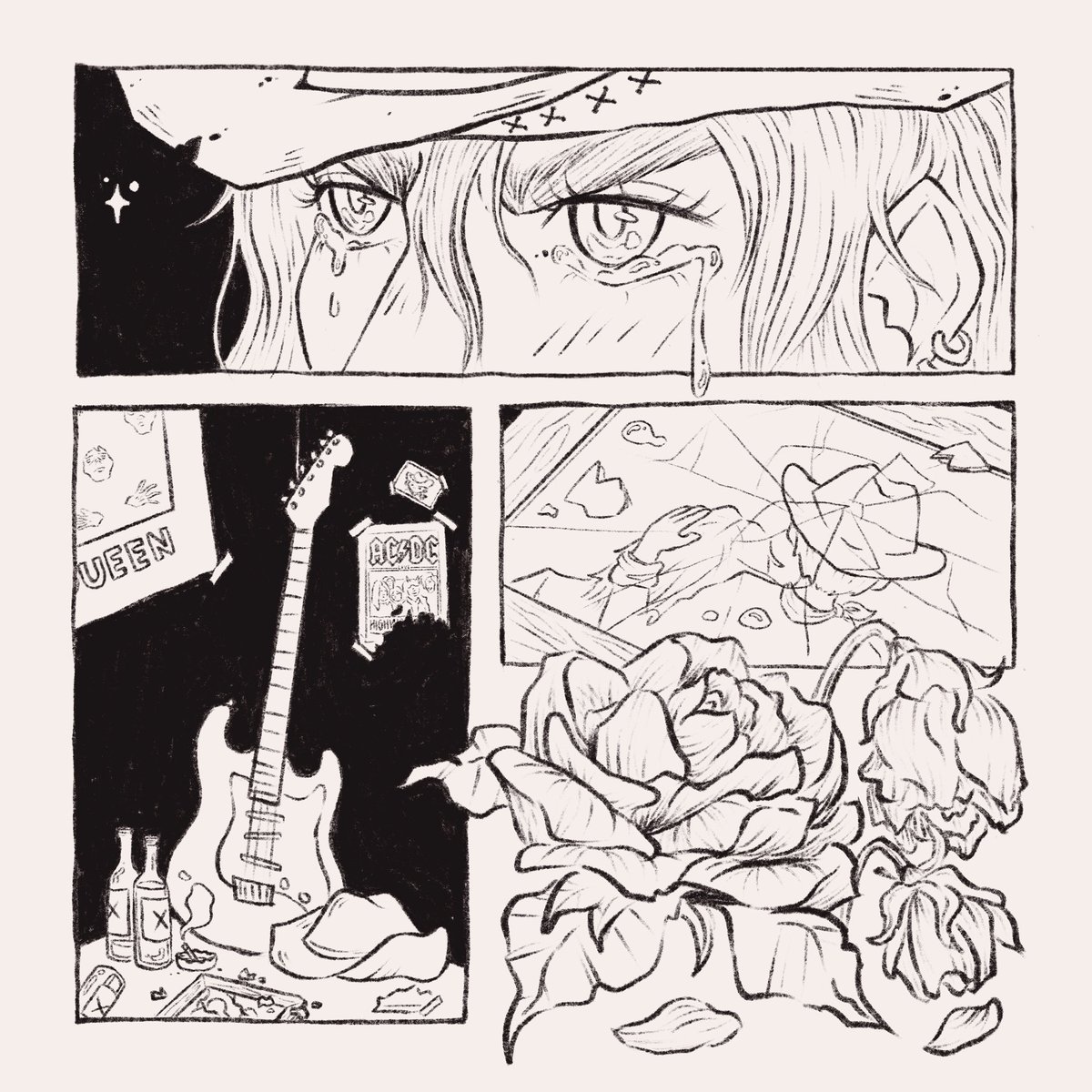 _charitylynn's tweet photo. 03: Cowboy

#peachtober22 #illustration #sad https://t.co/ygT0qMUBxe