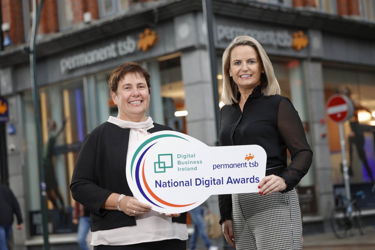 📣<a href="/DigitalIre/">Digital Business Ireland (DBI)</a> and @permanenttsb are delighted to launch the 2022 National Digital Awards! 

Entries are now open until 12:00 on Friday, November 11th!

Visit digitalbusinessireland.ie/awards to submit your entry today! 
 
#DigitalAwards22