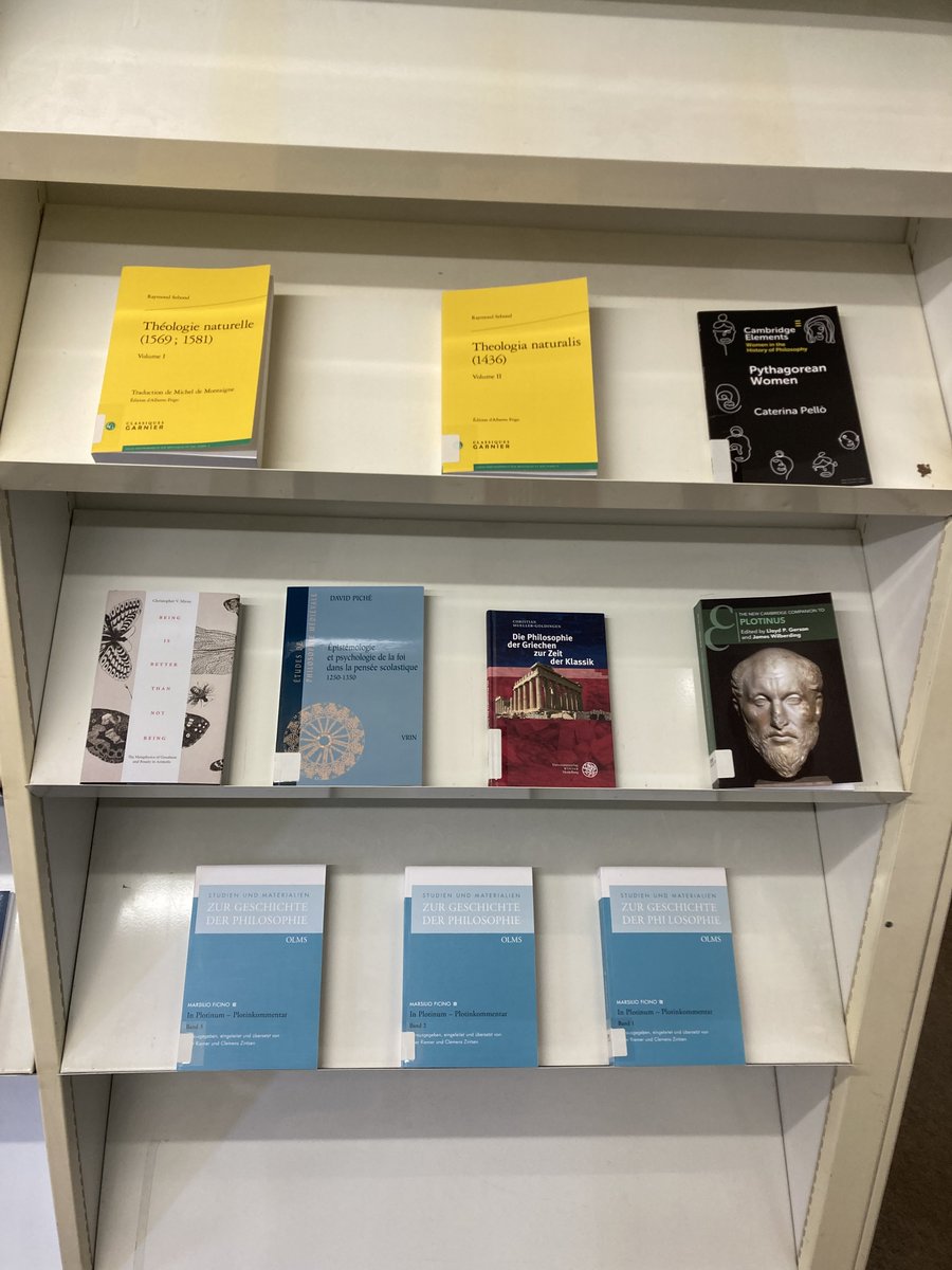 jabgreig's tweet image. A new round for the #leuvenPhilosophy #newLibraryBooks series. A little more quiet with the highlights (for me), but a couple stick out.