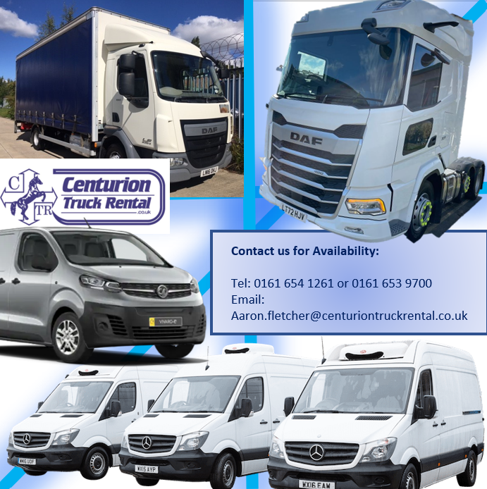 CenturionTrucks's tweet photo. Available #forHire #October
We have a huge variety of vehicles to meet whatever your need may be!
#vehiclehire #truckrental #vanrental #fridgevans #sprinters #mercsprinter #haulage #hgvhire #Daf #Mercedes #vanhire #contracthire #spothire #vehiclesales #ballyveseyholdings https://t.co/GOGFyQF8jr