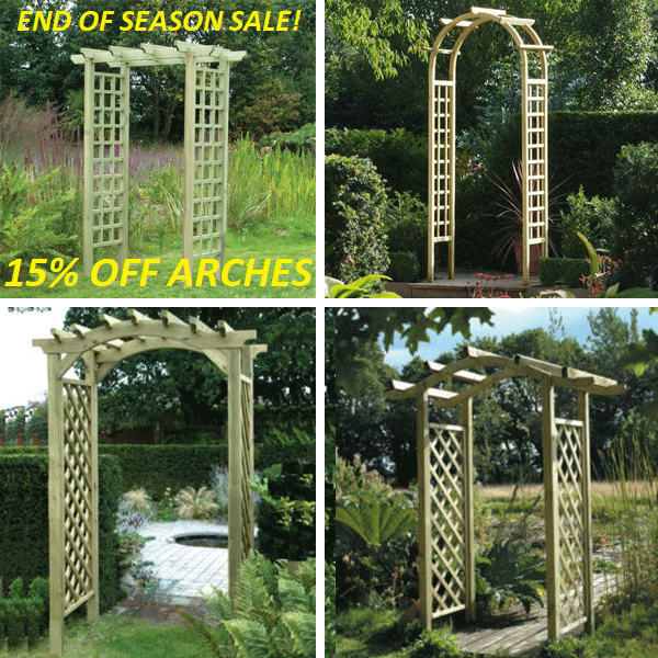 lemonfencing's tweet photo. SALE! 15% OFF ARCHES! Visit our website, call our offices or pop in store for more information! One of our decorative arches may be just the addition you were looking to make to your garden! #Lemonfencing #Sale #Offer #Arches https://t.co/CLR2aSxpFD