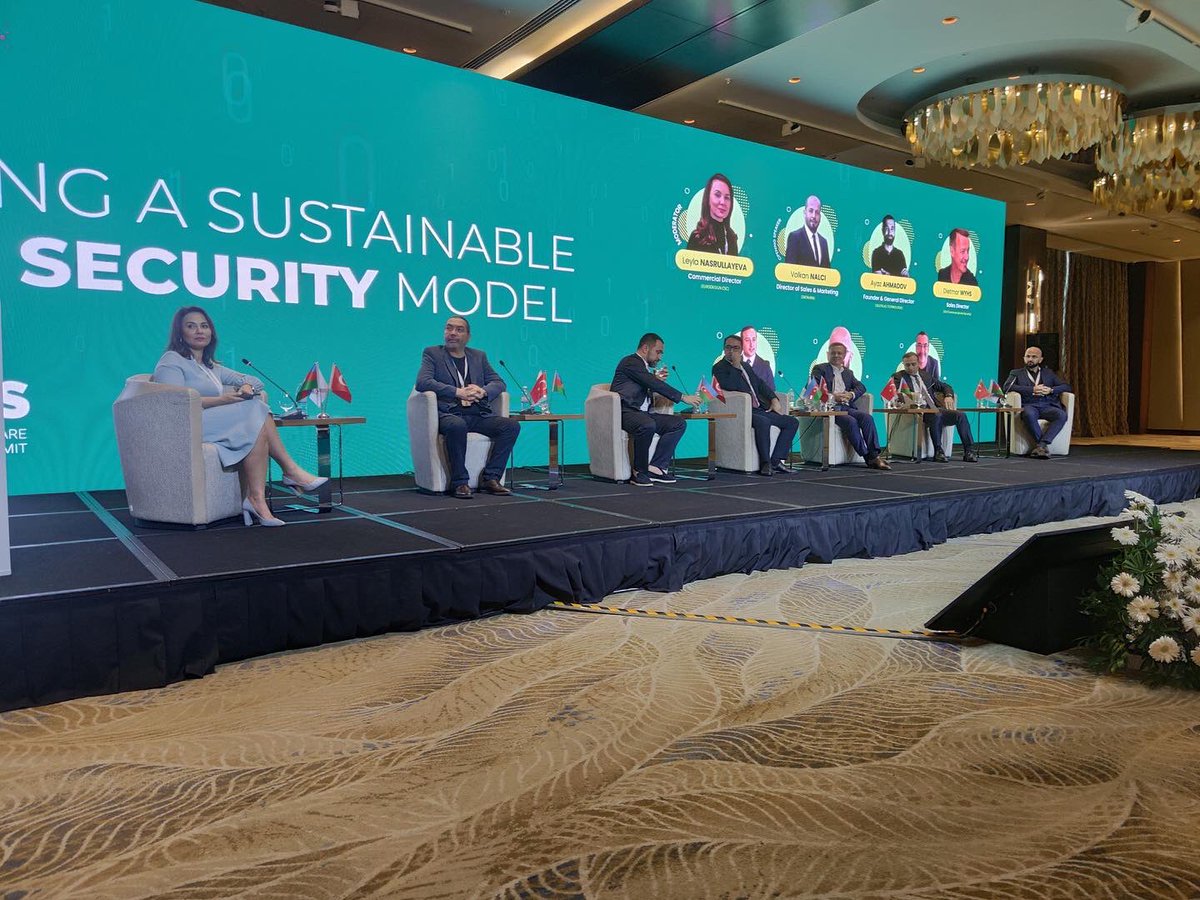 GHW_Summit's tweet photo. Our first session “Building a Sustainable Cyber Security Model” has started

🇦🇿Baku, Azerbaijan

📍Boulevard Hotel https://t.co/fWkIHMgPtI