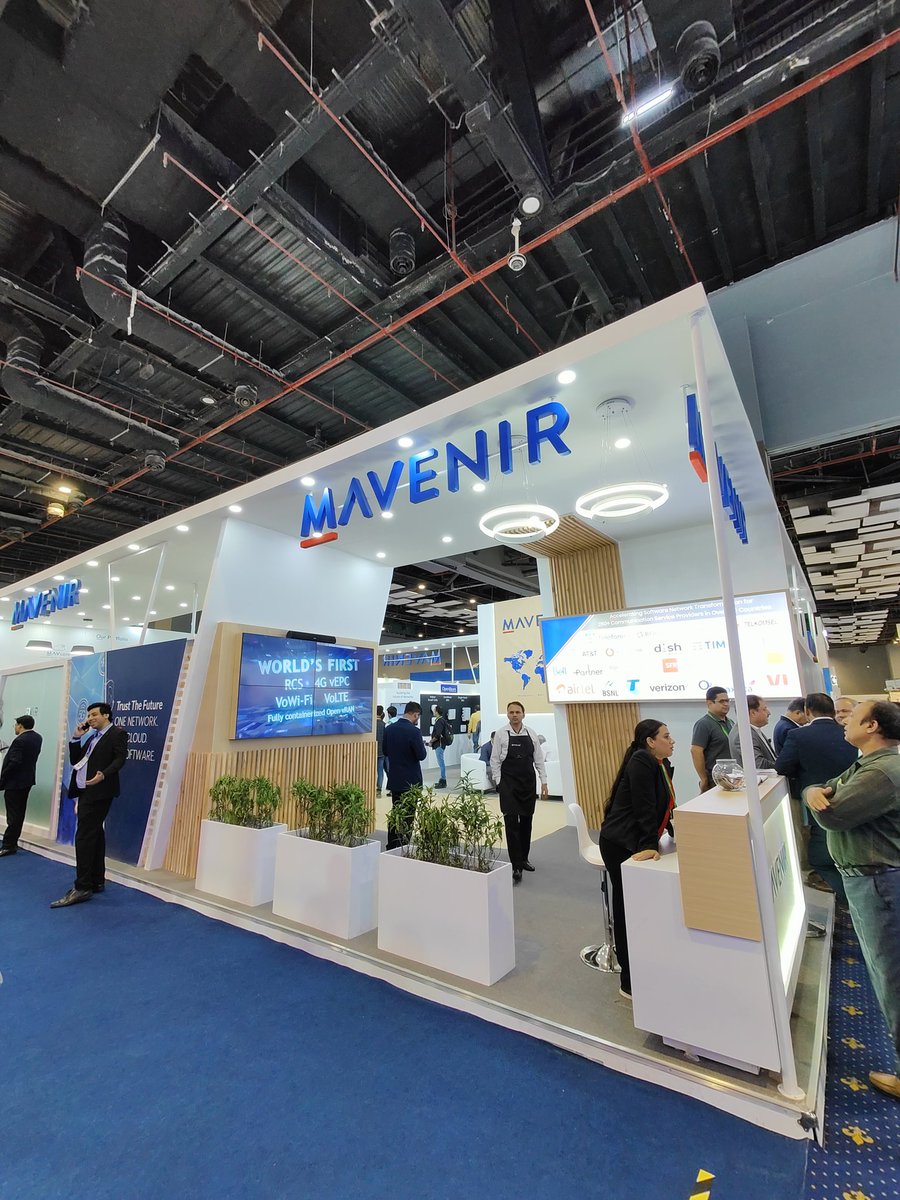 TelecomTalk's tweet photo. Mavenir's booth at the IMC 2022. #Mavenir @Mavenir @exploreIMC https://t.co/kXTownC5NQ