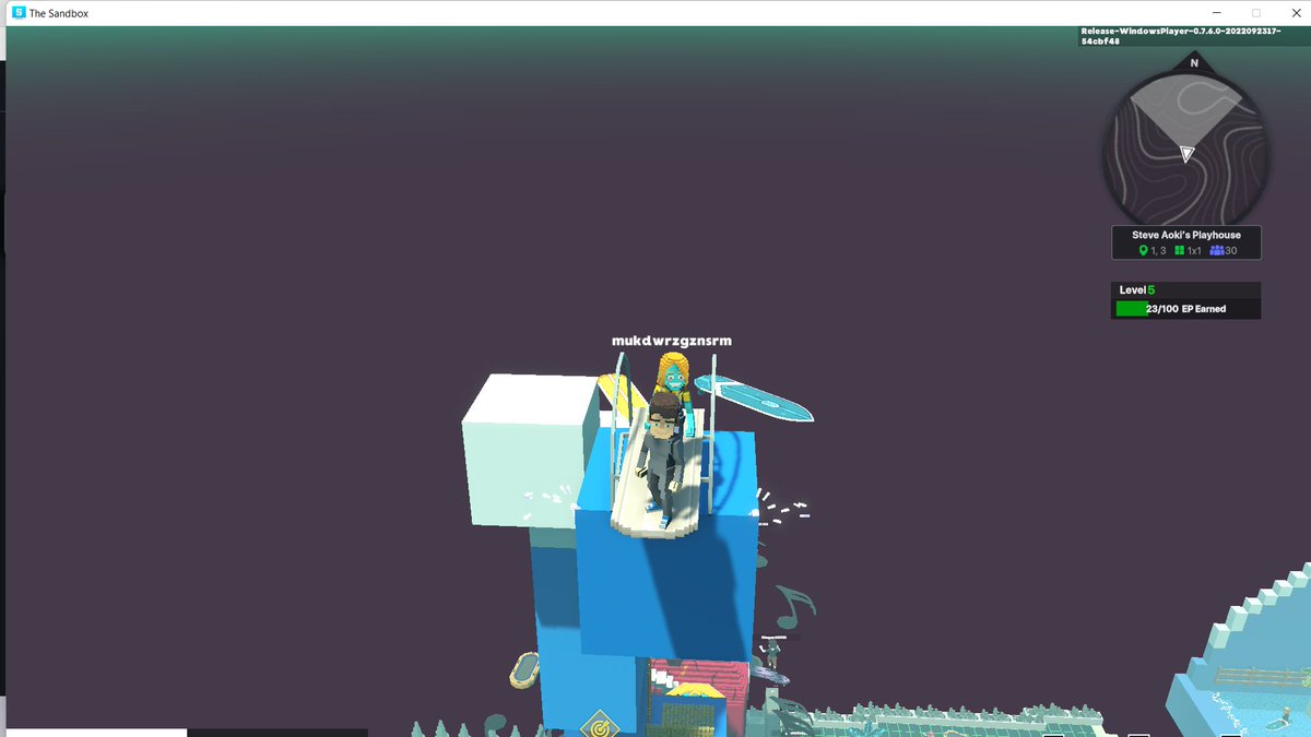 Jimmy99281142's tweet photo. @TheSandboxGame @steveaoki I just participated in the #SandboxAlphaS3Giveaway for a chance to win 500 SAND! Found the high diving board in @steveaoki's Playhouse, check out my screenshot below!
👇
jump woi https://t.co/73bR89alco