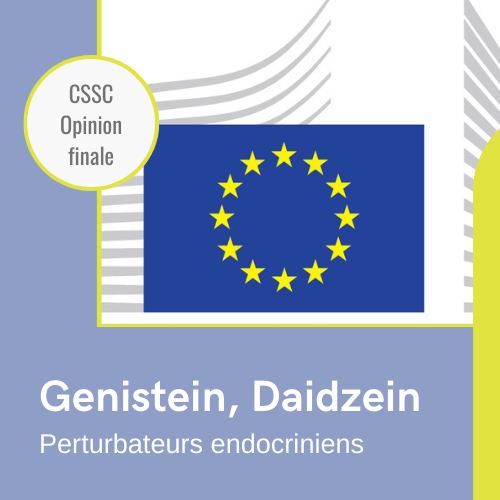 🧐 Genistein, Daidzein : Opinion finale du CSSC

Il a publié son #Opinion sur deux #phytoestrogènes ayant des propriétés de #perturbation endocrinienne. S'il confirme une utilisation sûre de la Genistein, il revient sur sa précédente Opinion négative.
bit.ly/3SumPuI