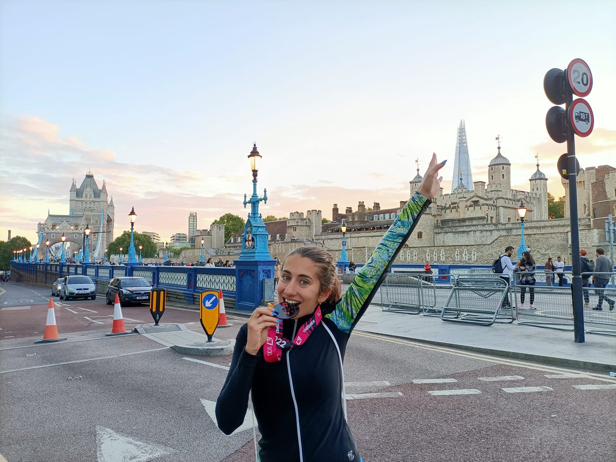 What a day it was running the #LondonMarathon2022 for <a href="/AlzResearchUK/">Alzheimer's Research UK</a>. 
We will never forget it!