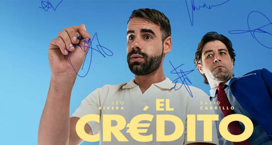 TeatroMAD's tweet photo. ESTRENO - 'El crédito' 🤑
Llega al @teatrolalatina esta crítica mordaz del aclamado dramaturgo #JordiGalcerán. Una pieza dirigida por @OlivaresGab e interpretada por @_LeoRivera_ y #DavidCarrillo.
Tus entradas 👉 https://t.co/kCeuJVMEOU https://t.co/AY6psJbzKv