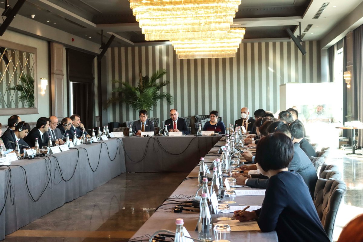 DNarmania's tweet photo. #Tbilisi 🇬🇪is open an energy conference organized by the @USAID and @NARUC. We are hosting energy regulators and experts from 🇹🇯🇰🇿🇦🇲🇰🇬🇬🇷 for share our experience their experience on energy sector regulation, tariff policy, finance, and logistics issues.
https://t.co/ZV1ab7Ez1n https://t.co/IHTF4KUx5P