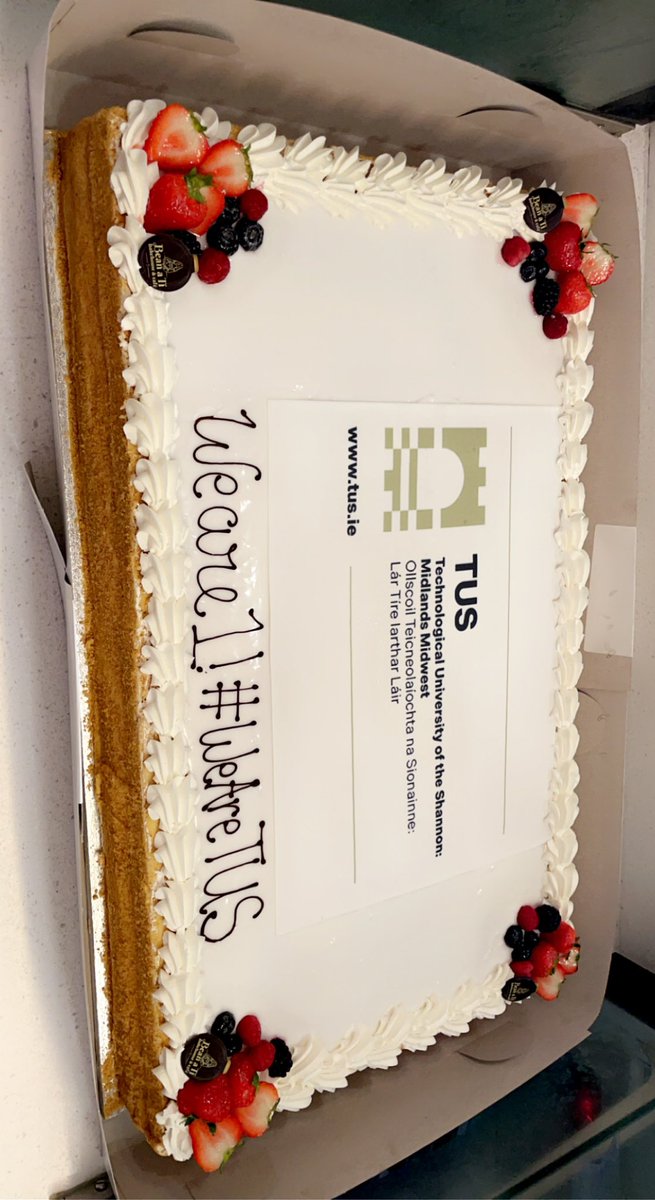 NiamhCoffey7's tweet photo. Celebrating 1 year of TUS. #eventmgttus @MajellaGolden https://t.co/0O36HIYJvT