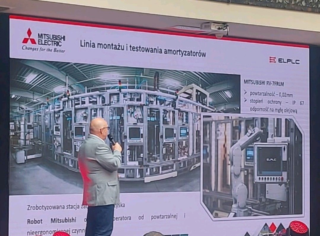 _elPLC's tweet photo. "Global partner. Local friend" - Mitsubishi Electric FA Poland. Dziękujemy za możliwość uczestniczenia w tym wydarzeniu
#FutureAwaits #robotics #machinebuilding https://t.co/1lMSseTvzt