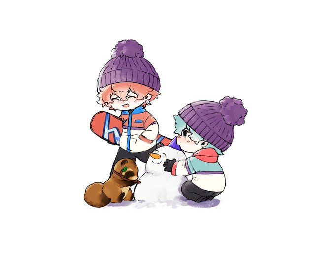 「2人の男性 雪だるま」のTwitter画像/イラスト(新着)｜3ページ目