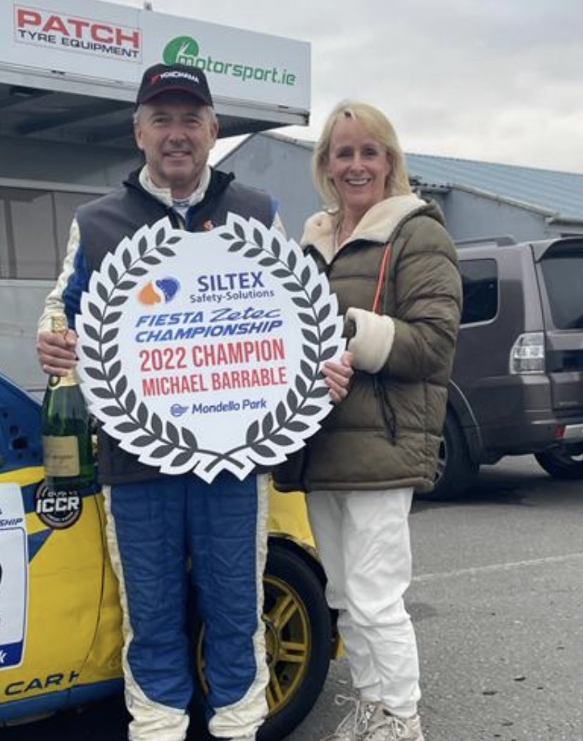 MondelloFiestas's tweet photo. Our 2022 Champions at @Mondello_Park yesterday! Michael Barrable took the @SiltexSafety Zetec Title and Eddie Peterson the #Coffee2Go Fiesta ST Championship! Well done lads! https://t.co/mQdJgr0nRJ
