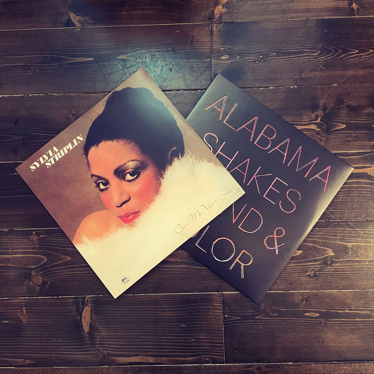 ArmySlick's tweet photo. γ΅γγ£γ¨ε
₯γ£γ¦γζ°δ»γγγθ²·γ£γ¦γγγ
#alabamashakes #soundandcolor #sylviastriplin #givemeyourlove #vinyl #record #beamsrecords https://t.co/0TDnrSUX7Q