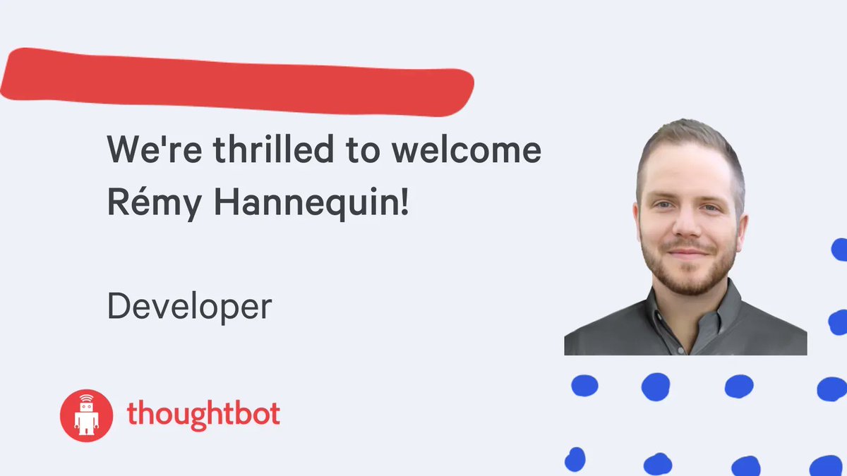 thoughtbot's tweet photo. Welcome to the Launchpad II team, @rhannequin! 🙌🏾 https://t.co/M2Nx72Fgxd