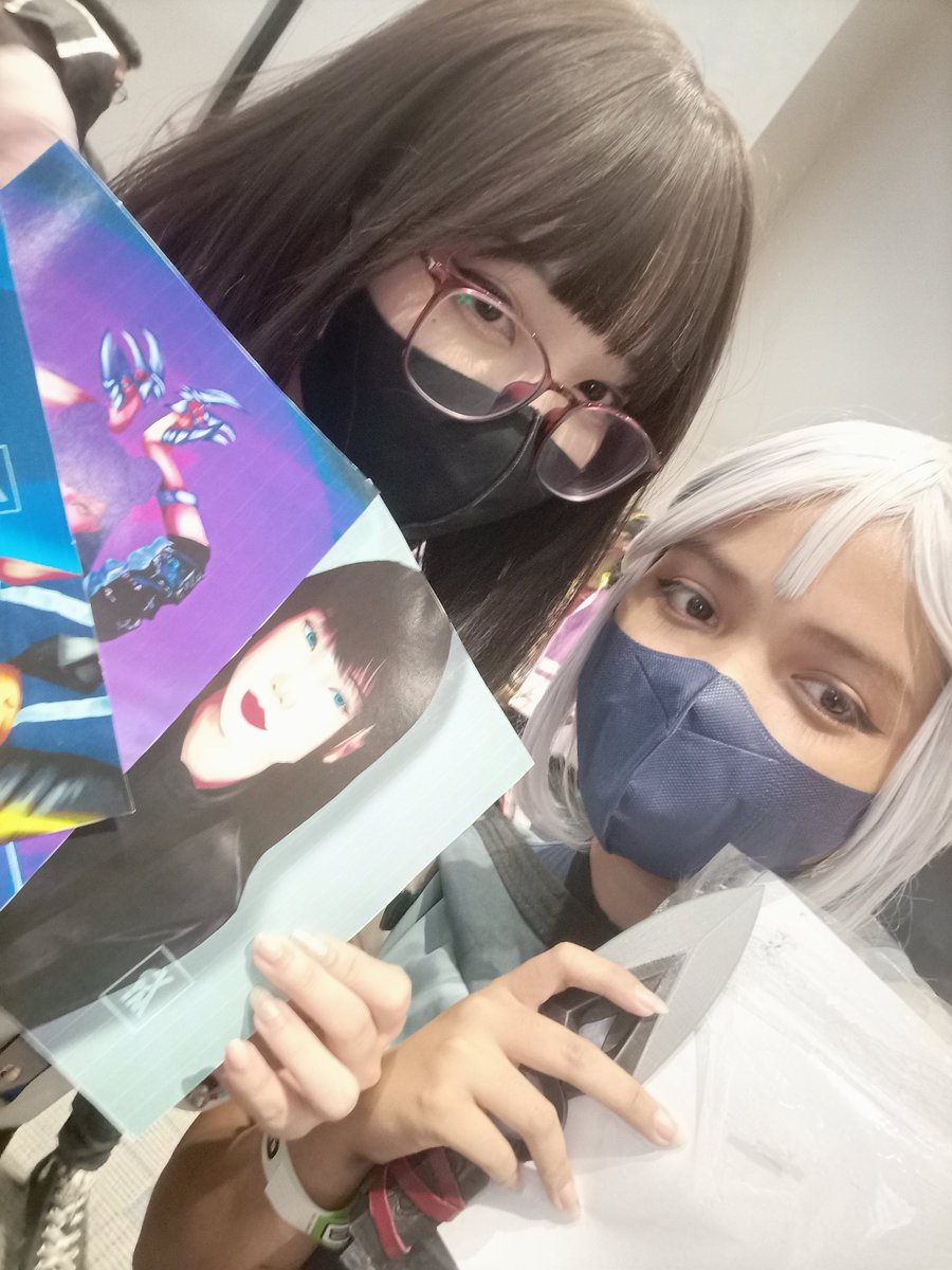 yomi on Twitter "i love you three 😭🖤 finally met hakaosan charechii