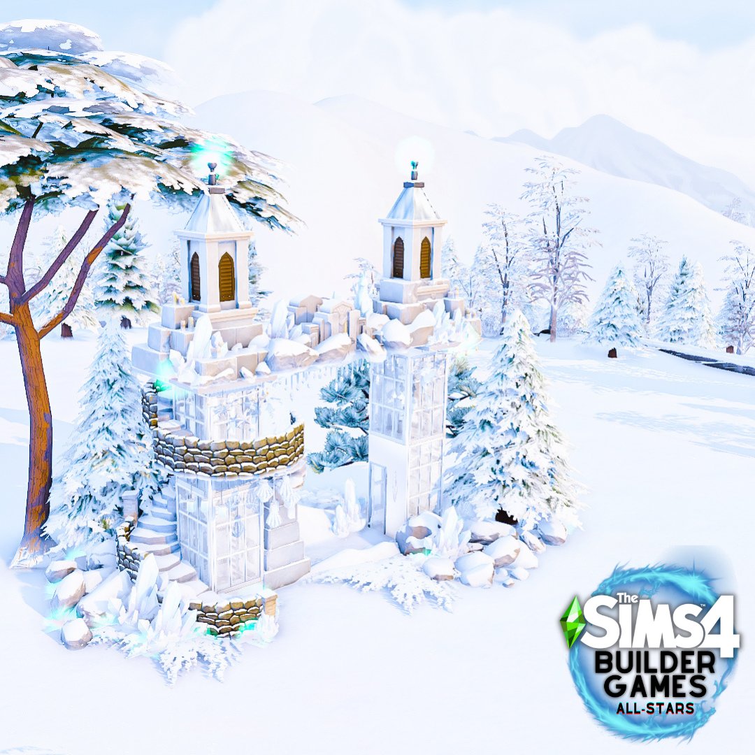 yohannabuilds's tweet image. ✨ Hello 👋🏼

I have been sitting behind the judges table in seasons 1&amp;amp;2 and now its my turn to be a builder in this amazing compatition! 🤩💙

First challenge is here! These little towers needed some exteria/interior and I made Icequeens towers 🤍✨

#ts4buildergamess3
