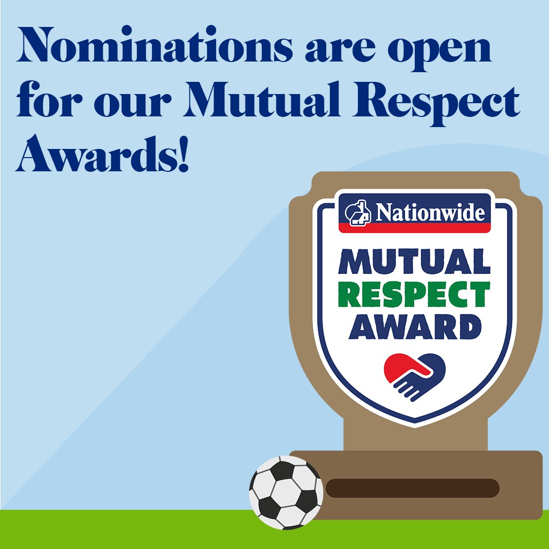 We're recognising those who show respect within grassroots football ⚽ Nominate someone who's shown mutual respect on and off the pitch, they could win our #MutualRespectAwards, and tickets to watch Men's or Women's @EnglandFootball play. Nominate 👉 spr.ly/6010MjKeO