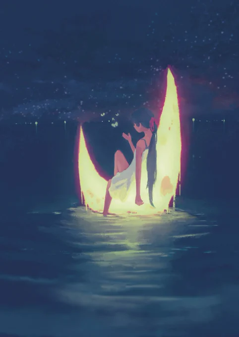 #あなたのあお色の作品を見せてください 