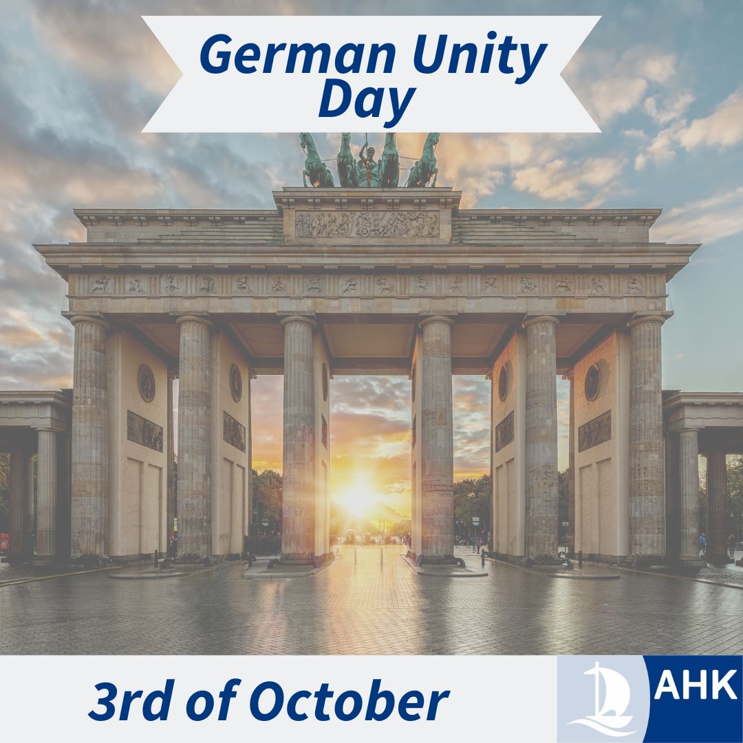 Today we celebrate the german reunification. In 1990 the Unification Treaty came into force. We celebrate that Germany made a lot of progress. But we must remember that the work must go on, as the social and economic differences between the federal states are still significant.