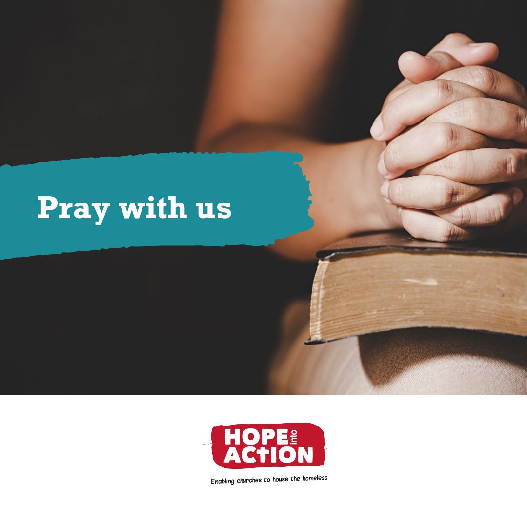 This month, we would like you to join us in praying for the following:
-Families struggling to find homes
-Individuals who are seeking jobs
-People who are seeking help from substance abuse 

#homeless #homelessness #changinglives #makinghomelessnesshistory #hopeintoaction
