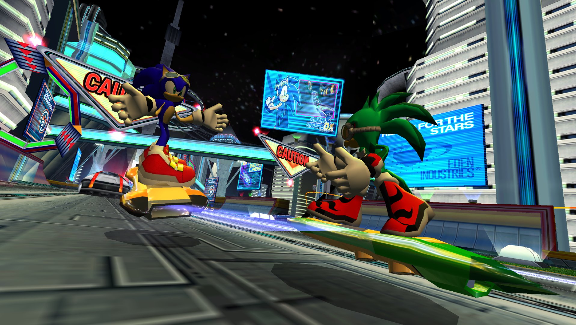 Extreme Gear Labs (Sonic Riders DX, Regravitified) on X: In case you  missed it, Hyper Sonic will be making his debut in Sonic Riders DX 2.0! It  also seems someone's looking for