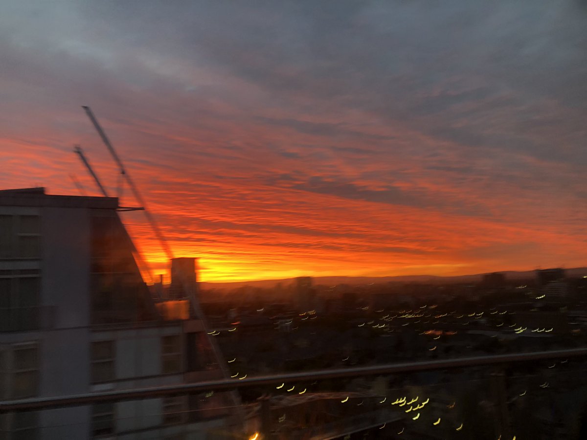 Manchester sunrise 🌄