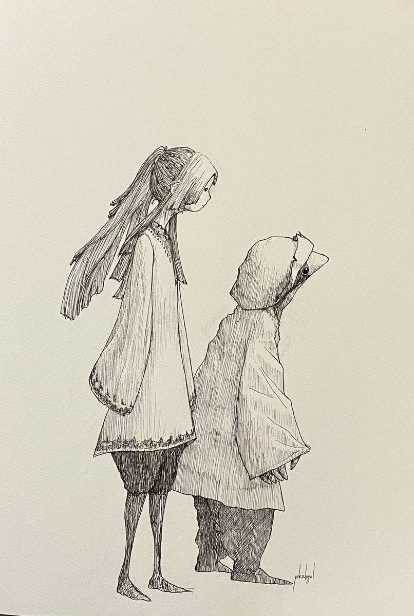 前にあげたのはルール違反でしたのであげ直します。

タグ企画 #自創作女子イラストフェス01 に参加します 