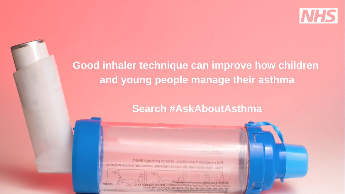 Good inhaler technique can make a big difference to how children and young people manage their asthma. It may mean that they don’t need to be prescribed higher doses of medication. 

Find tips on good inhaler technique from @HealthyLDN:  healthylondon.org/resource/londo… #AskAboutAsthma