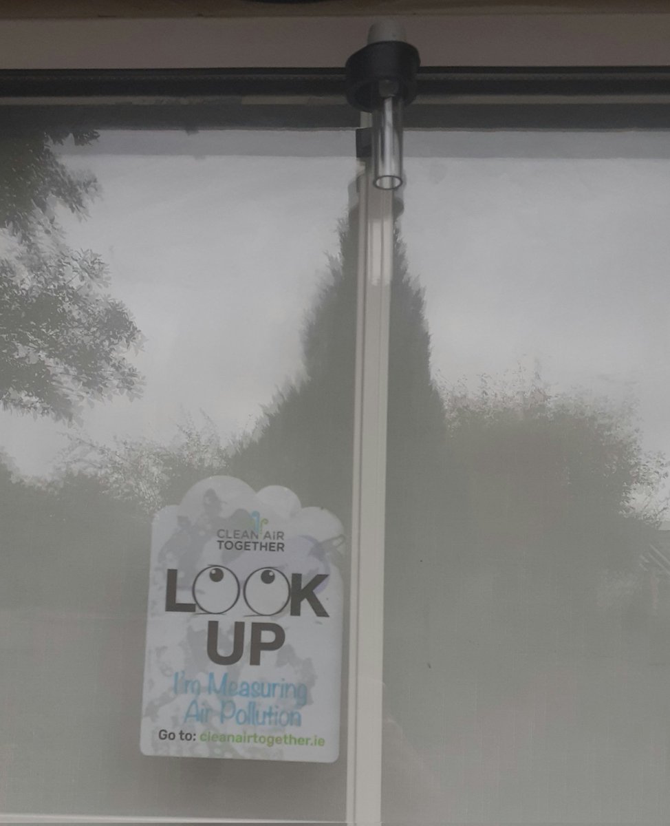 GrainneWalsh17's tweet photo. All ready to go.. measuring air quality beginning today #cleanairtogether @EPAIreland #knowyourno2 https://t.co/pDP2qw7RkA