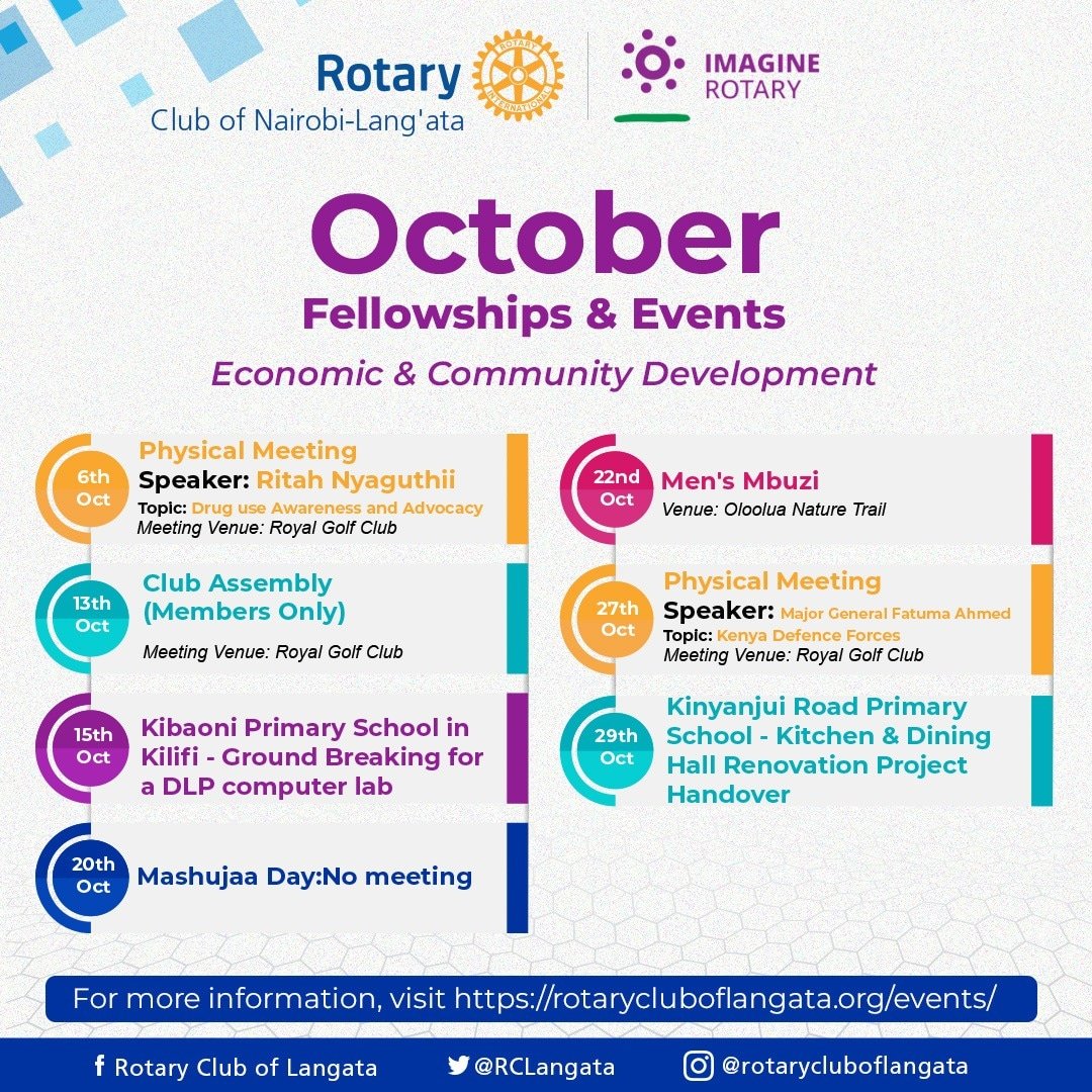 Rotary Club of Nairobi-Lang'ata tweet media