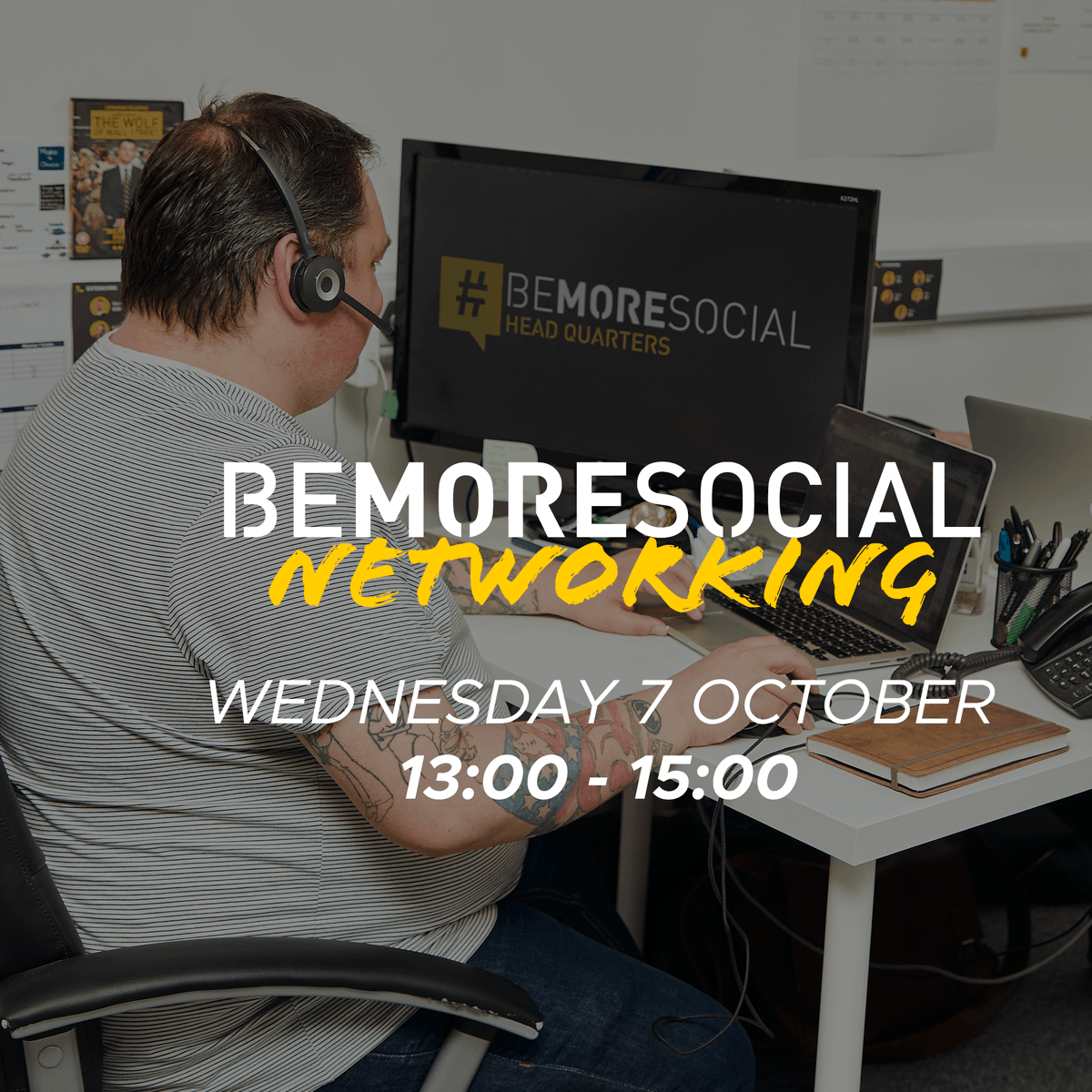New week, new opportunities, new FRIENDS!

Join us this Wednesday for an afternoon full of opportunities to grow your network, and expand your knowledge.

Follow this link for a complimentary ticket 🎟👇🏼

eventbrite.co.uk/e/be-more-soci…