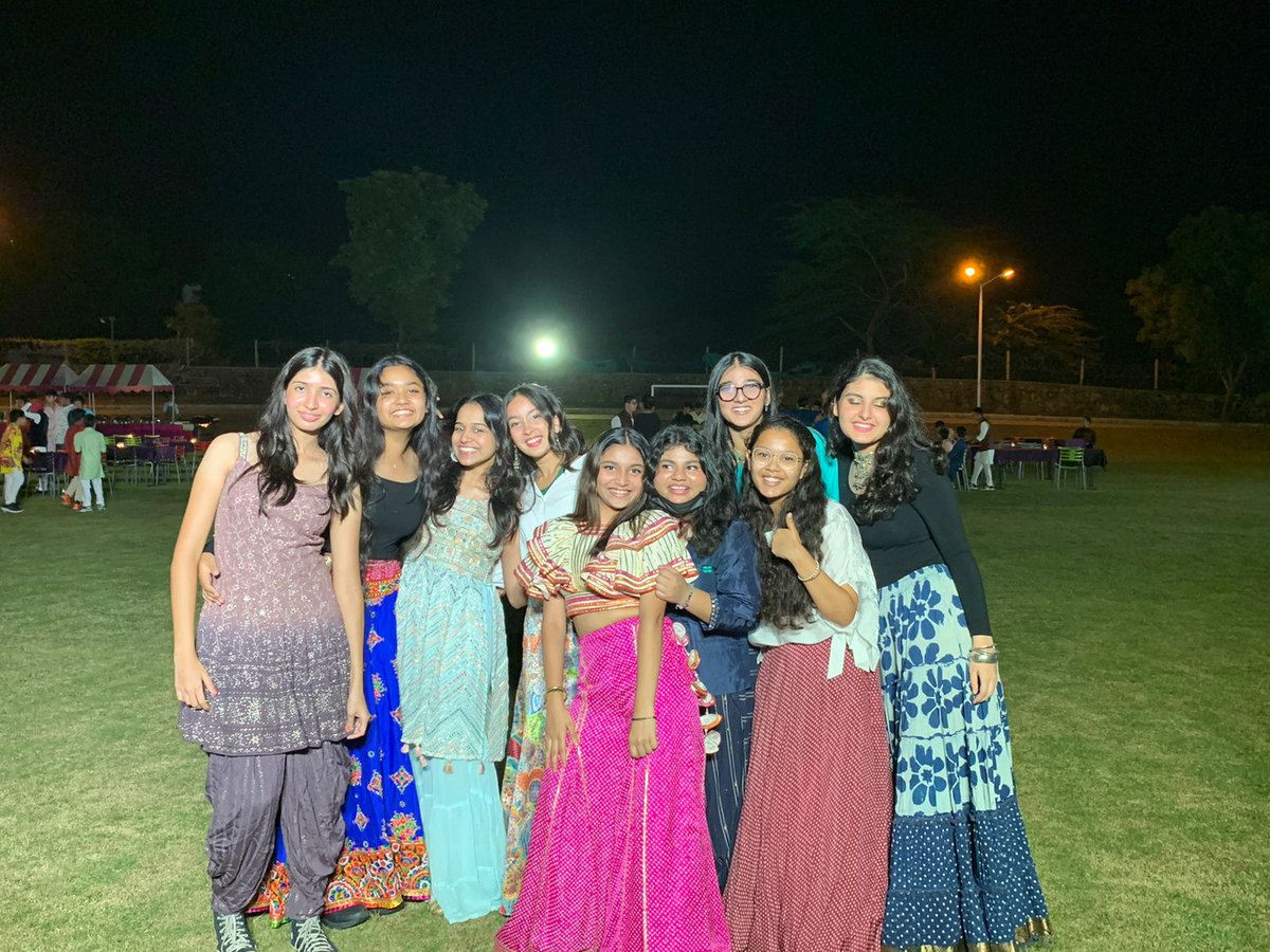 pws_gurgaon's tweet photo. Catch the glimpse of the Dandiya๐๐ป evening where Boarders celebrated the auspicious days of Navratri with lot of fun and frolic.
#PathwaysWorldSchool #dandiyanight #Residentialschool https://t.co/Gbd3SSU4zK