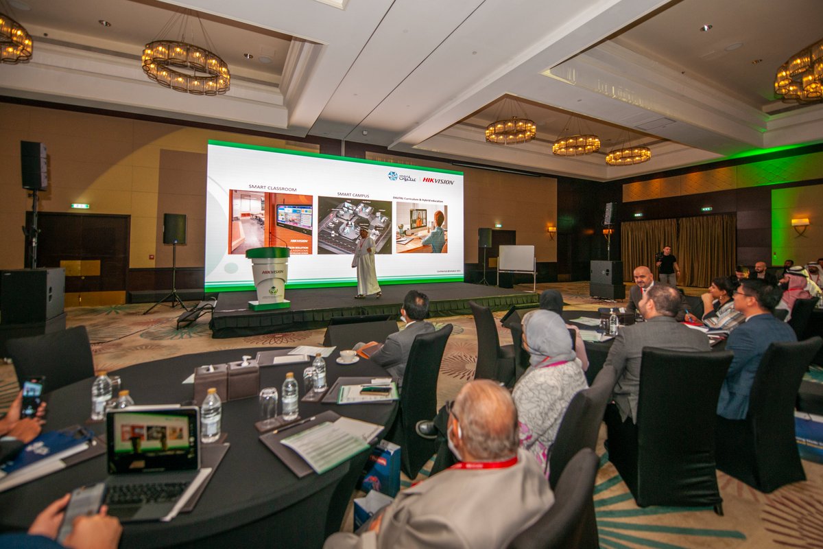 Dr. Fahem Al Nuiami, CEO of Ankabut
During his keynote presentation emphasizing on the role of #METAVERSE held at Future of Education in the GCC conferance, 27th September 2022
<a href="/HikvisionMena/">Hikvision.mena</a>