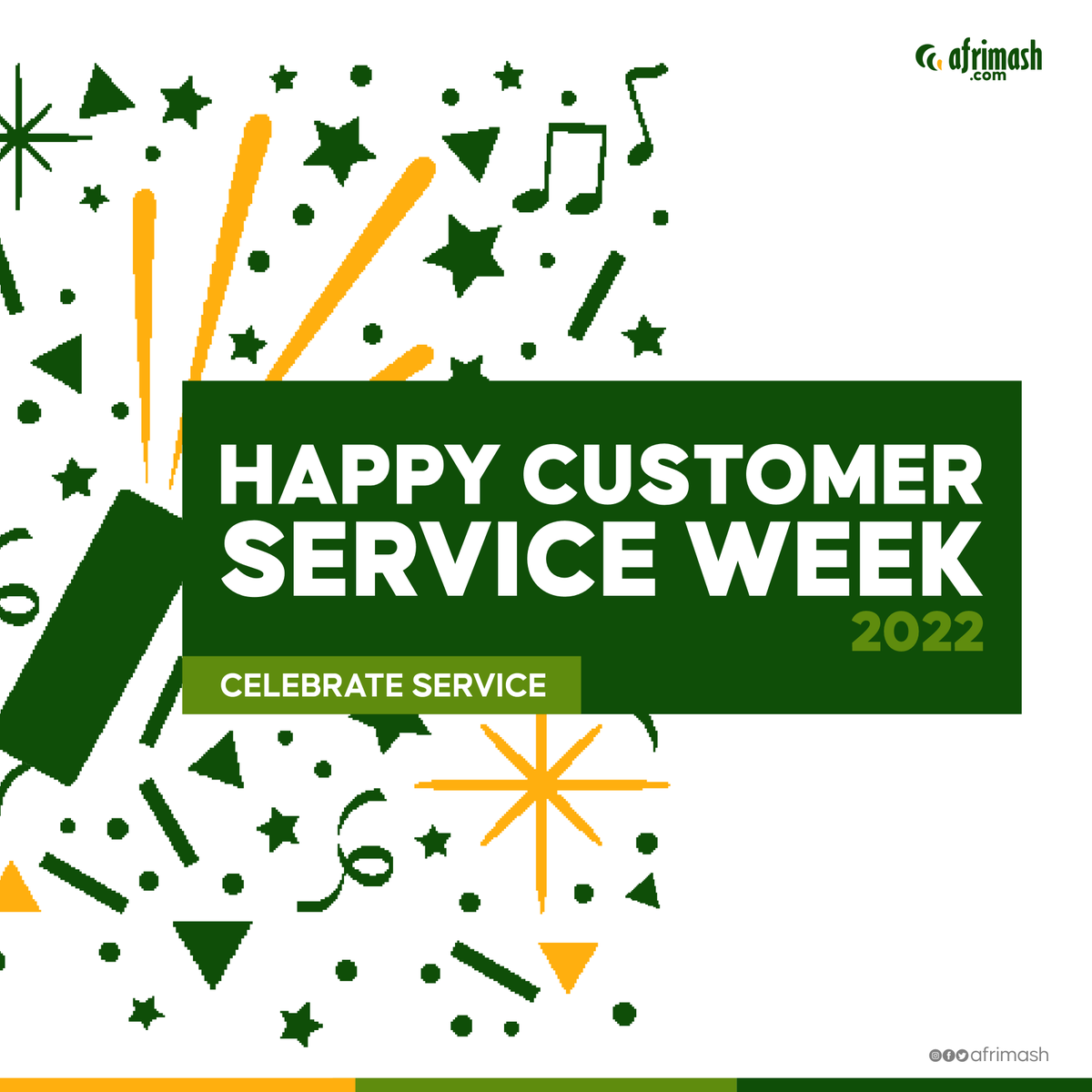 afrimash's tweet photo. Celebrating the magic of customer service this week.
Thank you for being a reliable workforce!

#afrimash #celebrateservice #customerserviceweek #happycustomerserviceweek #farmersneed #farminginnigeria #farmersinnigeria #farmneeds  #farmsupport #agritech #ecommerce https://t.co/uxqO6t3agO