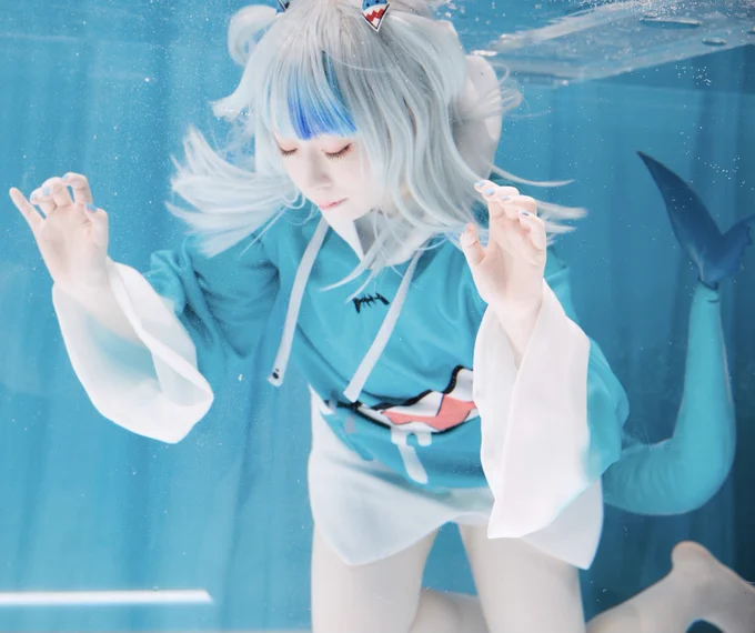 CosplayGawr GurahololiveEN海の底はつまらないけどあなたのことは忘れないから 