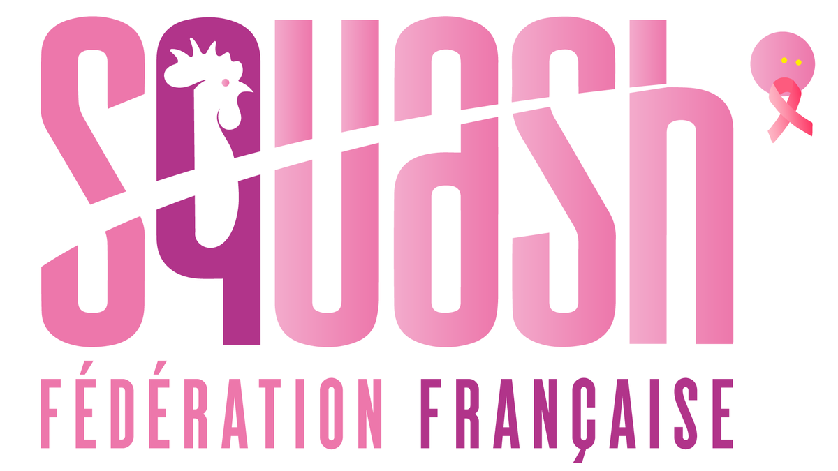 En ce mois d'octobre la Fédération Française de Squash passe ses couleurs au rose. Tous ensembles soutenons la recherche et le dépistage du cancer du sein 💖 !