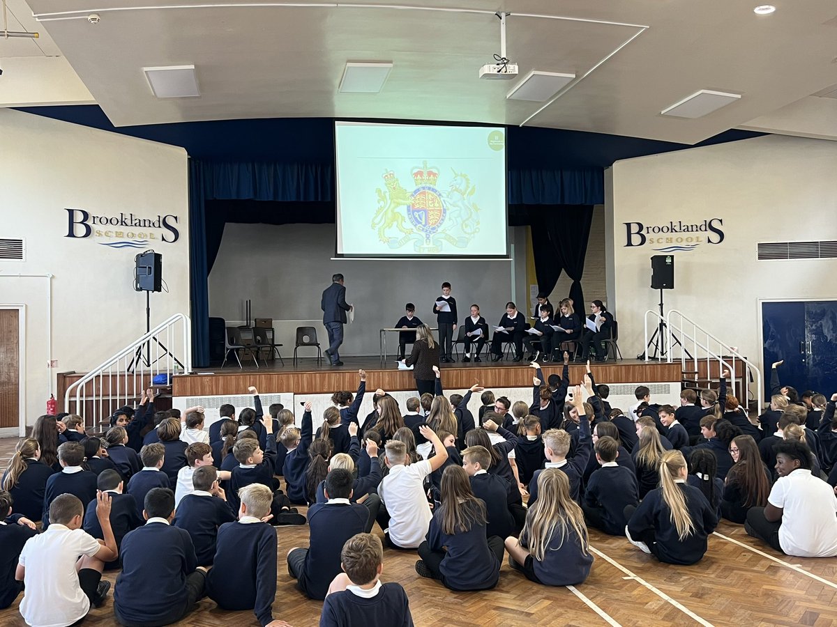 BrooklandsEng's tweet photo. We are also thrilled to be working with local magistrates who are facilitating a mock trial today for KS2 pupils and will be visiting to spend time with KS3 later in the week! @voice21oracy @Brooklands_Sch https://t.co/wrOEoi83RV
