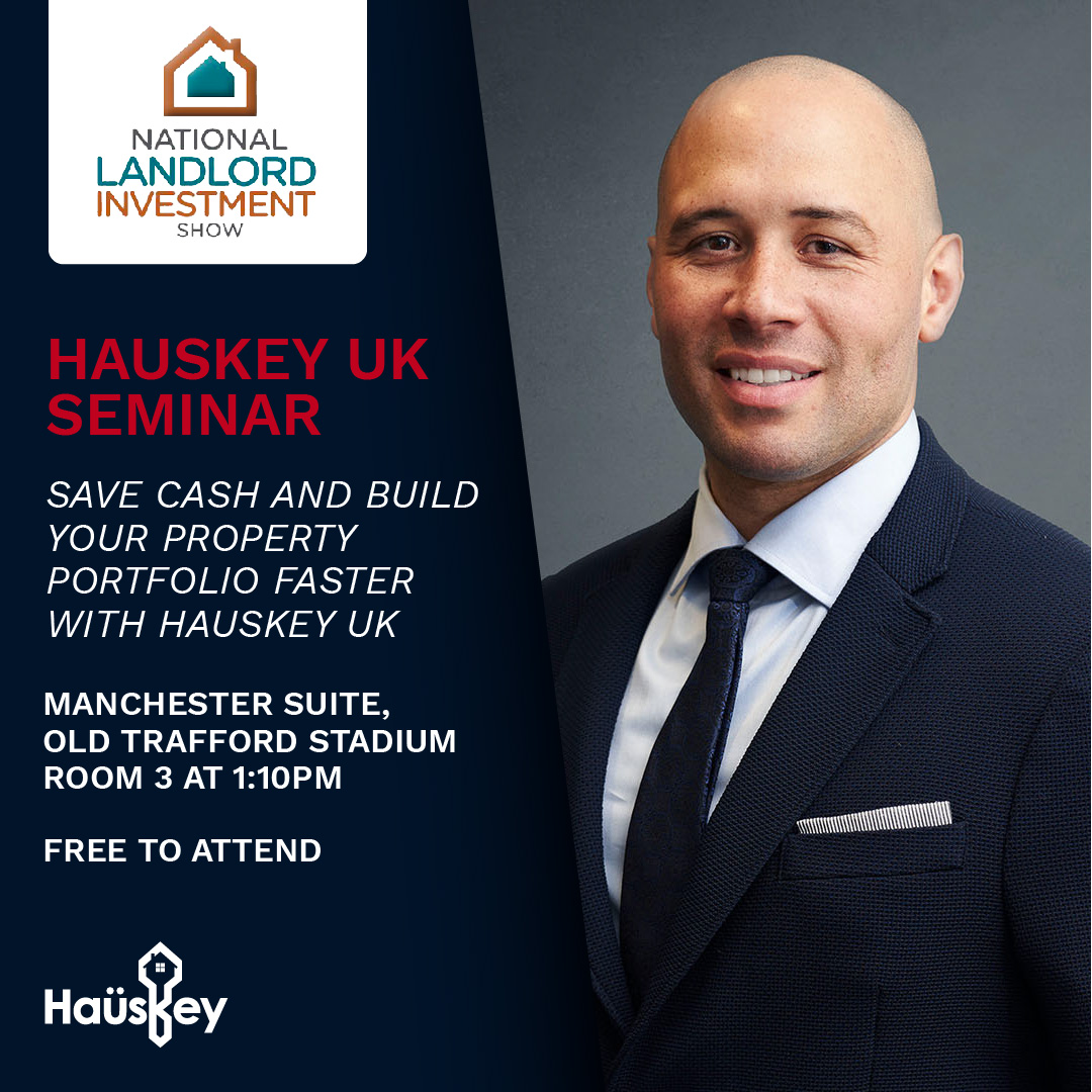 We're going to be at the <a href="/LandlordInShow/">LandlordInvestShow</a> in Manchester on Tuesday 11th October.

Our MD Gavinlee Ellison is hosting a seminar discussing how to 'Save Cash and Build Your Property Portfolio Faster with Hauskey UK'. 

See you there!

#NationalLandlordInvestmentShow