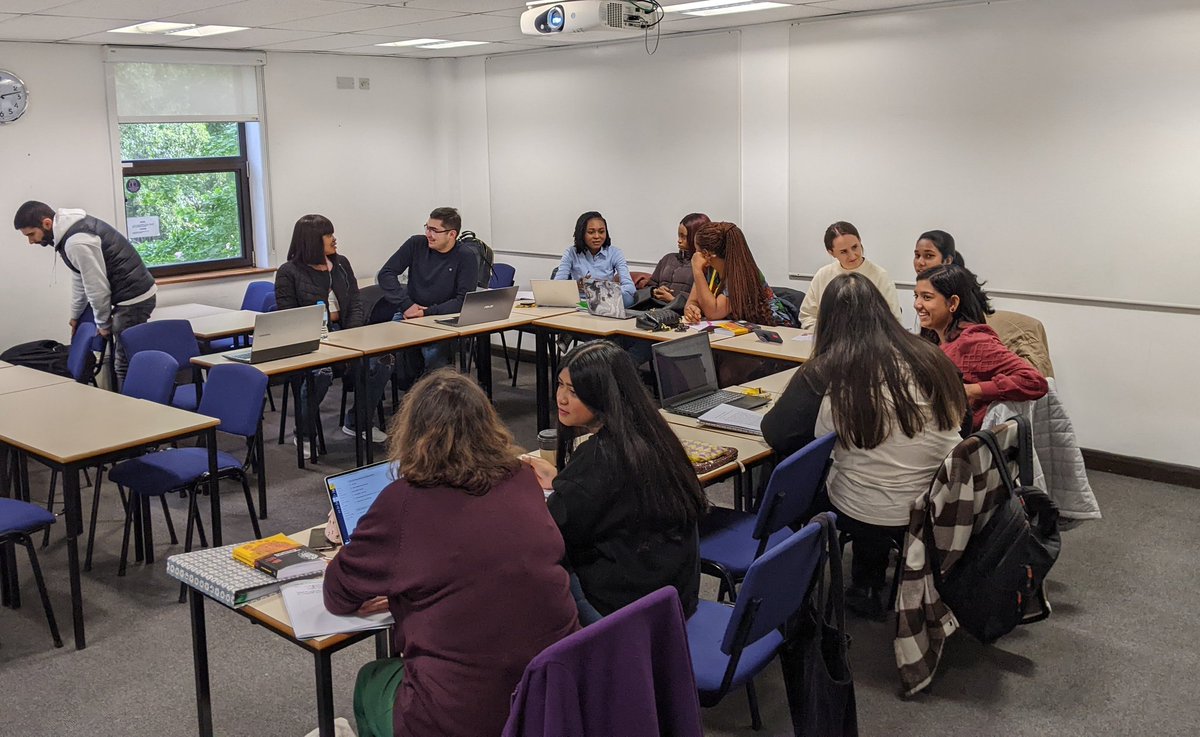 MirnaGuha's tweet photo. Channelled Durgo Pujo-induced homesickness into a sharing session on community rituals among MA @ARUSociology students this morning: a precursor to reading Linda Tuhiwai Smith's #DecolonisingMethodologies โ๐ฝ https://t.co/9H1AUuTaoO