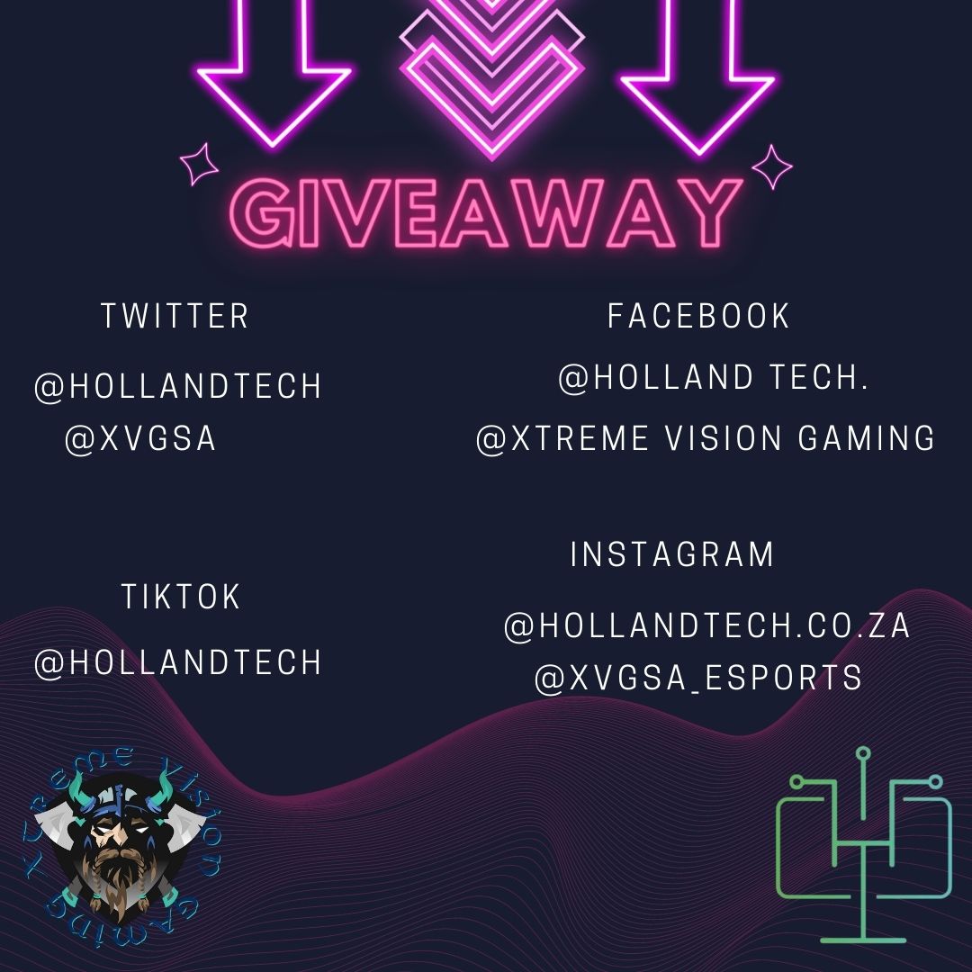 We're in week 2 of the Radeon Eagle RX6600 giveaway! Get bonus entries by following us on our other socials and tagging your friends! @XvGSA @HollandTechSA #HollandTechSA #XvGSA #GIGABYTE #GPU #SouthAfrica #Competition #win