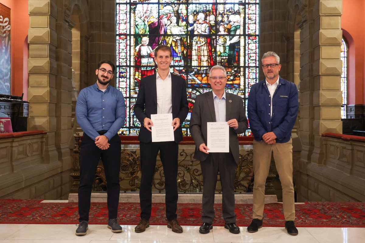 asensioji's tweet photo. .@NaturKlima y @ADEGI estrechamos lazos para impulsar y apoyar a l@s emprendedore/as en el ámbito de la sostenibilidad y de la economía circular.
La transición ecológica nos brinda la oportunidad de desarrollar nuevas líneas de negocio y emprendimiento en numerosos ámbitos. https://t.co/n4RqsEt7DI
