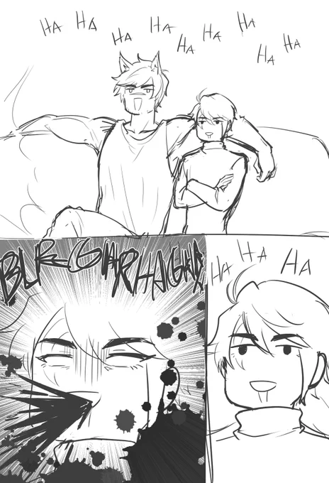 Settphel week day 2: Prank
Morbid humor Aphelios I guess (And as usual my humor is meh at best)

#Settphel #settphelios #settphelweek 