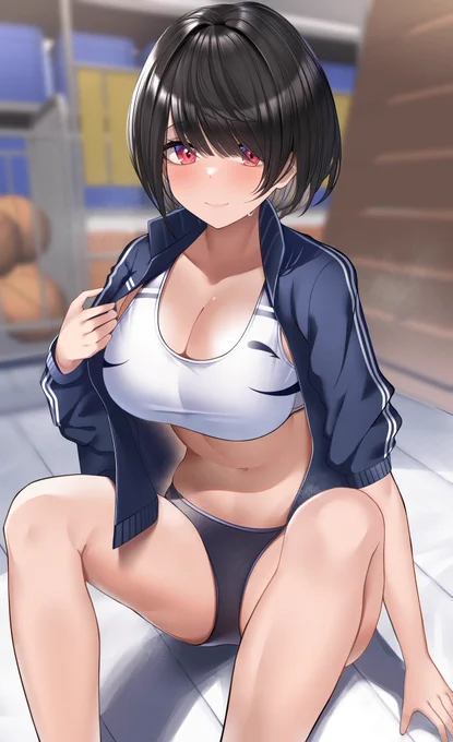 たまには一緒にサボりたい陸上部の同級生ちゃん⑬ 